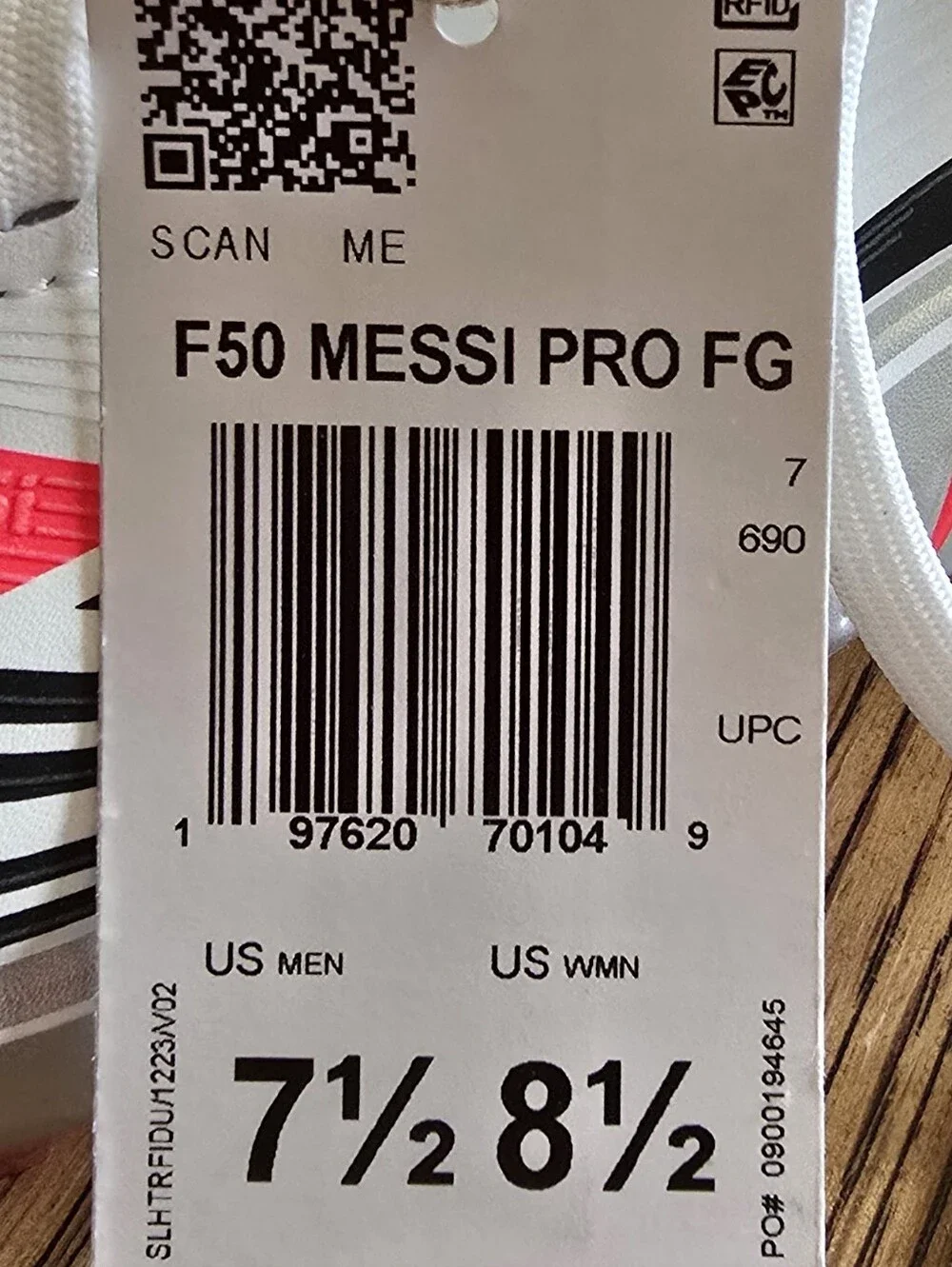 Adidas F50 Messi Pro FG Soccer Cleats – Men’s 7.5 / Women’s 8.5 – NWT